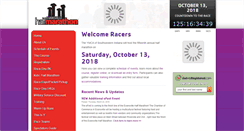 Desktop Screenshot of evansvillehalfmarathon.org